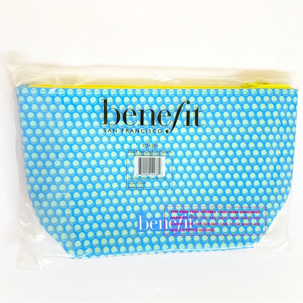BENEFIT make pore decisions cosmetics toiletry bag fluff up brow wax clay mask - Picture 2 of 5